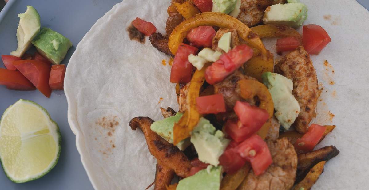 Easy RV recipes Pheasant fajitas