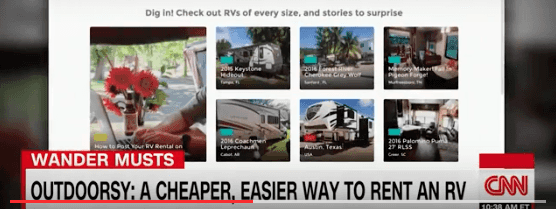 CNN: Outdoorsy&#8217;s a Great Way To Earn Cash On Your RV