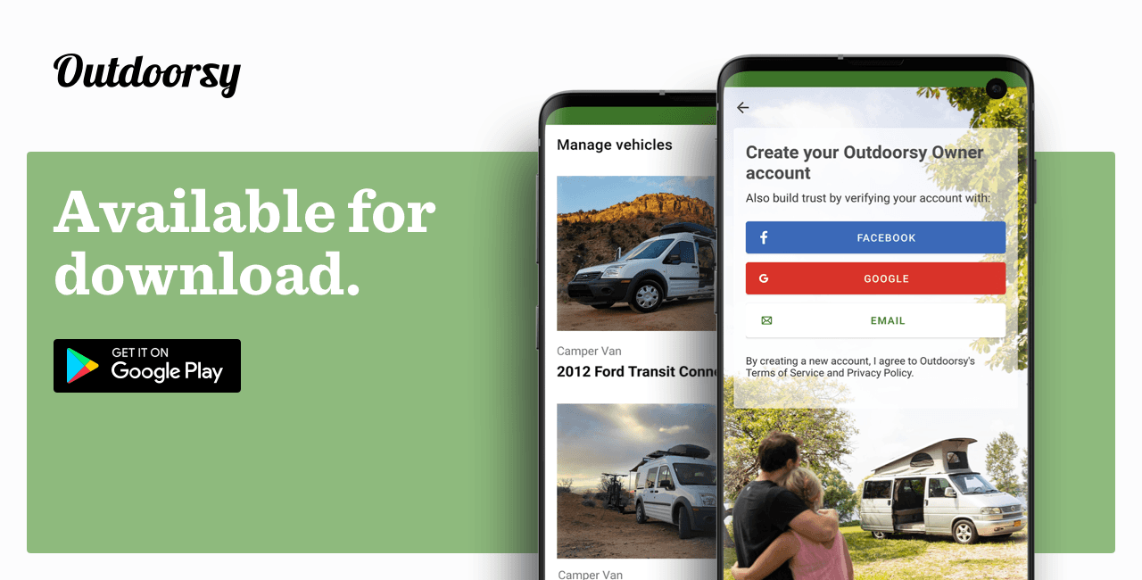 Outdoorsy launches new Android app powering outdoor experiences
