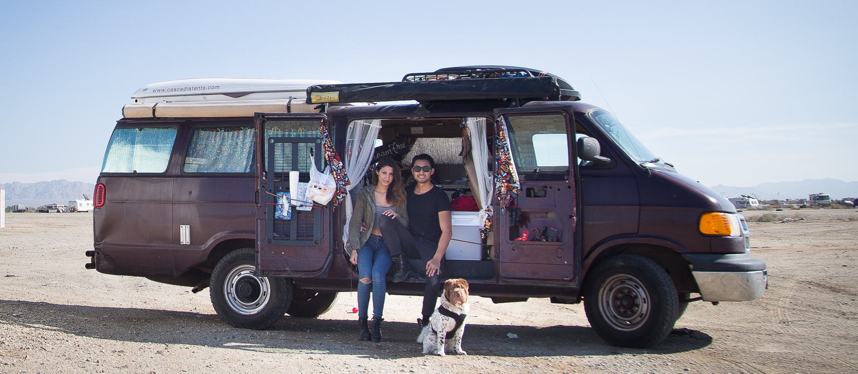  campervan to Coachella