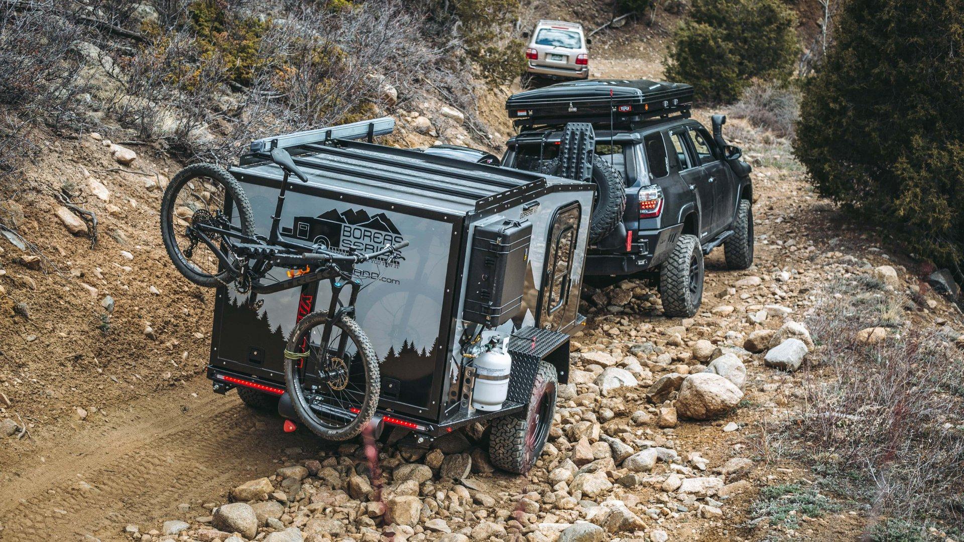 Boreas off-road camping trailer, one of the best off-road campers 
