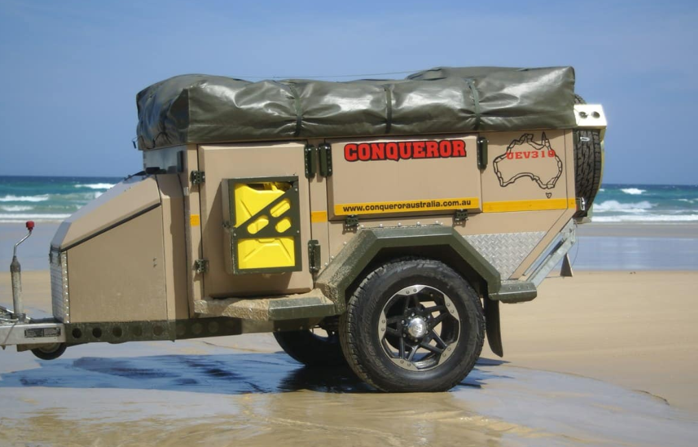 North America Conqueror UEV 310 off-road camping trailer